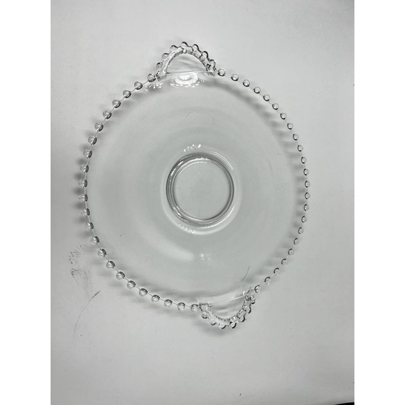 candlewick Other - Vintage Candlewick Imperial Glass Beaded Serving Plate 11.5"